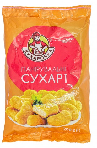 Сухарі панірувальні Кухарочка, 200 г